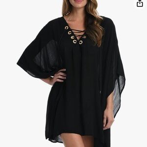 NWT la Blanca Women's Standard Lace Up Caftan